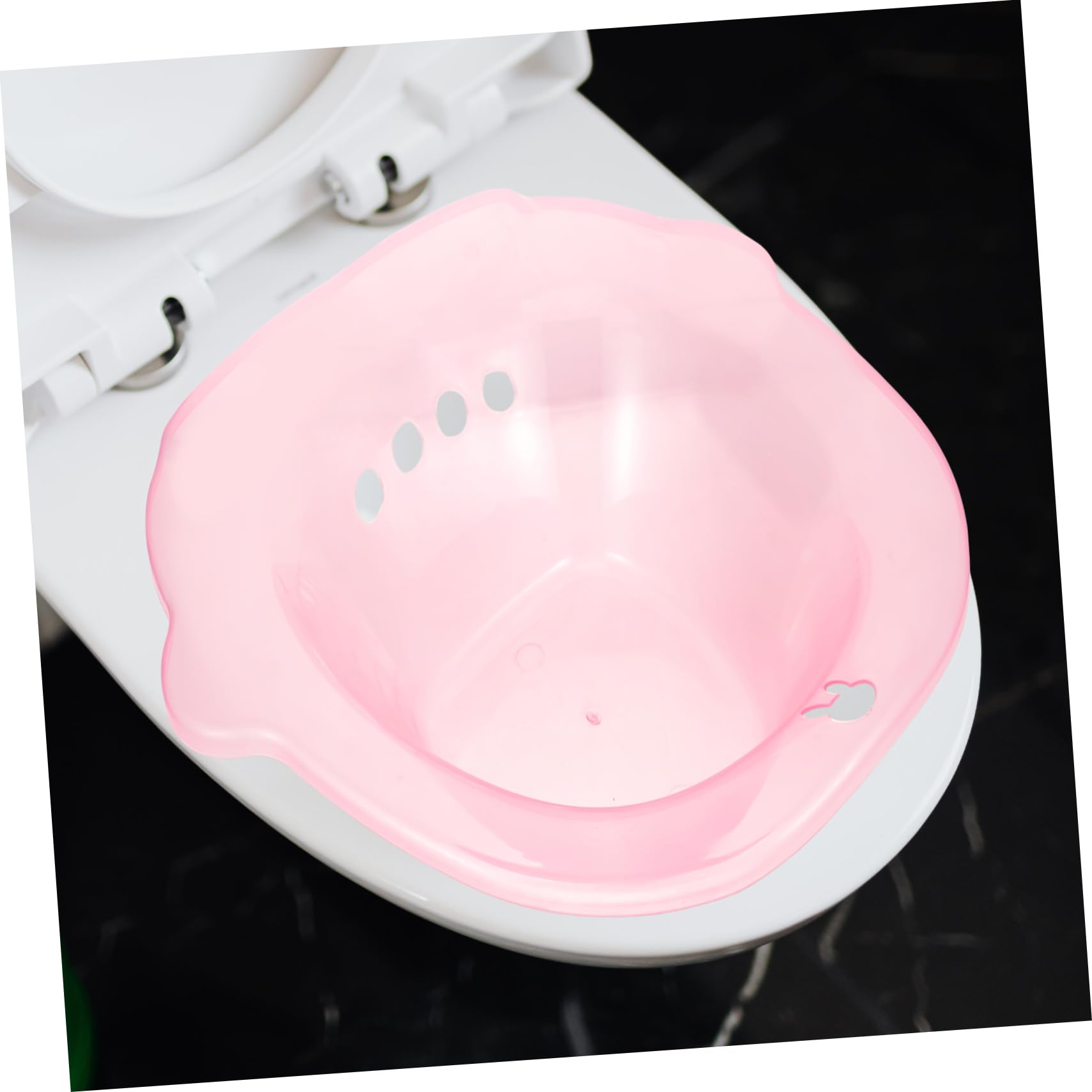 Portable Perineal Soaking Bath Tub for Hemorrhoid Relief & Postpartum Care - Bidet Sitz Bath Basin with Comfortable Semicup Design | Ideal for Post-Surgery Recovery, Postpartum Hygiene & Daily Personal Cleansing