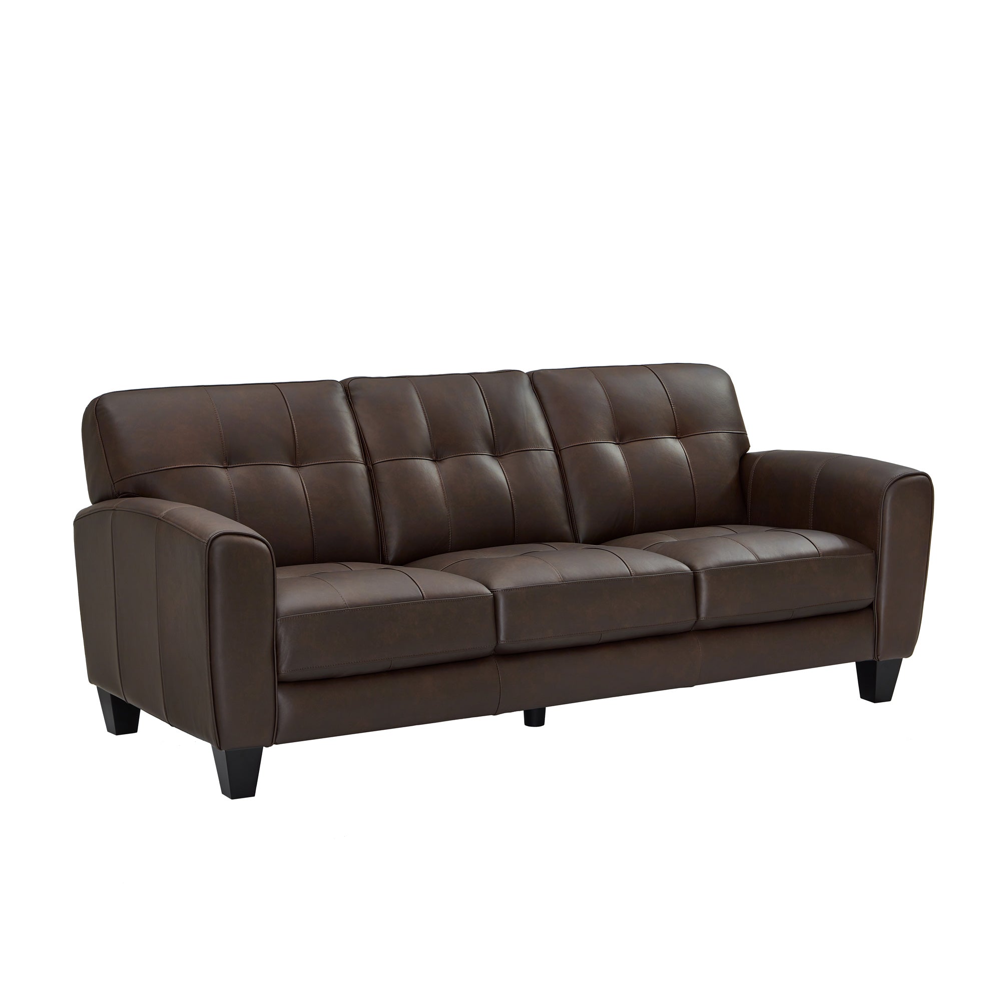 Modern Asher Sofa - Comfortable 3-Seater Fabric Couch for Living Room, Lounge & Office - Stylish Home Furniture with Soft Cushions