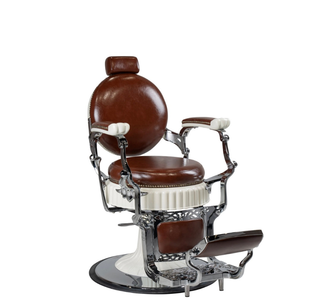 Franklin Barber Chair - Professional Salon Styling Chair for Haircuts & Shaves | Perfect for Barbershops, Salons & Home Grooming