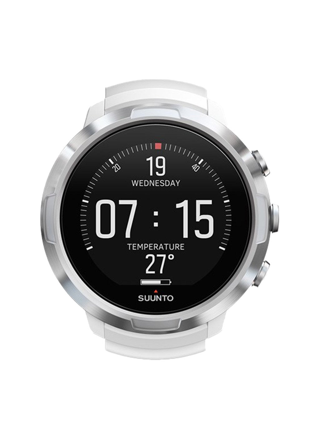 Suunto D5 White/Silver Dive Computer with USB Cable - Perfect for Scuba Diving, Snorkeling & Underwater Adventures