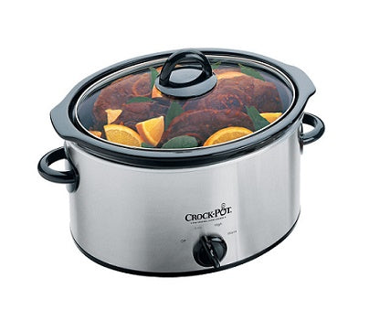 **Crock Pot Slow Cooker 37401 - 6 Quart Programmable Slow Cooker with Digital Timer, 220 Volts - Perfect for Soups, Stews, and Family Dinners**    （如果原始标题中的 