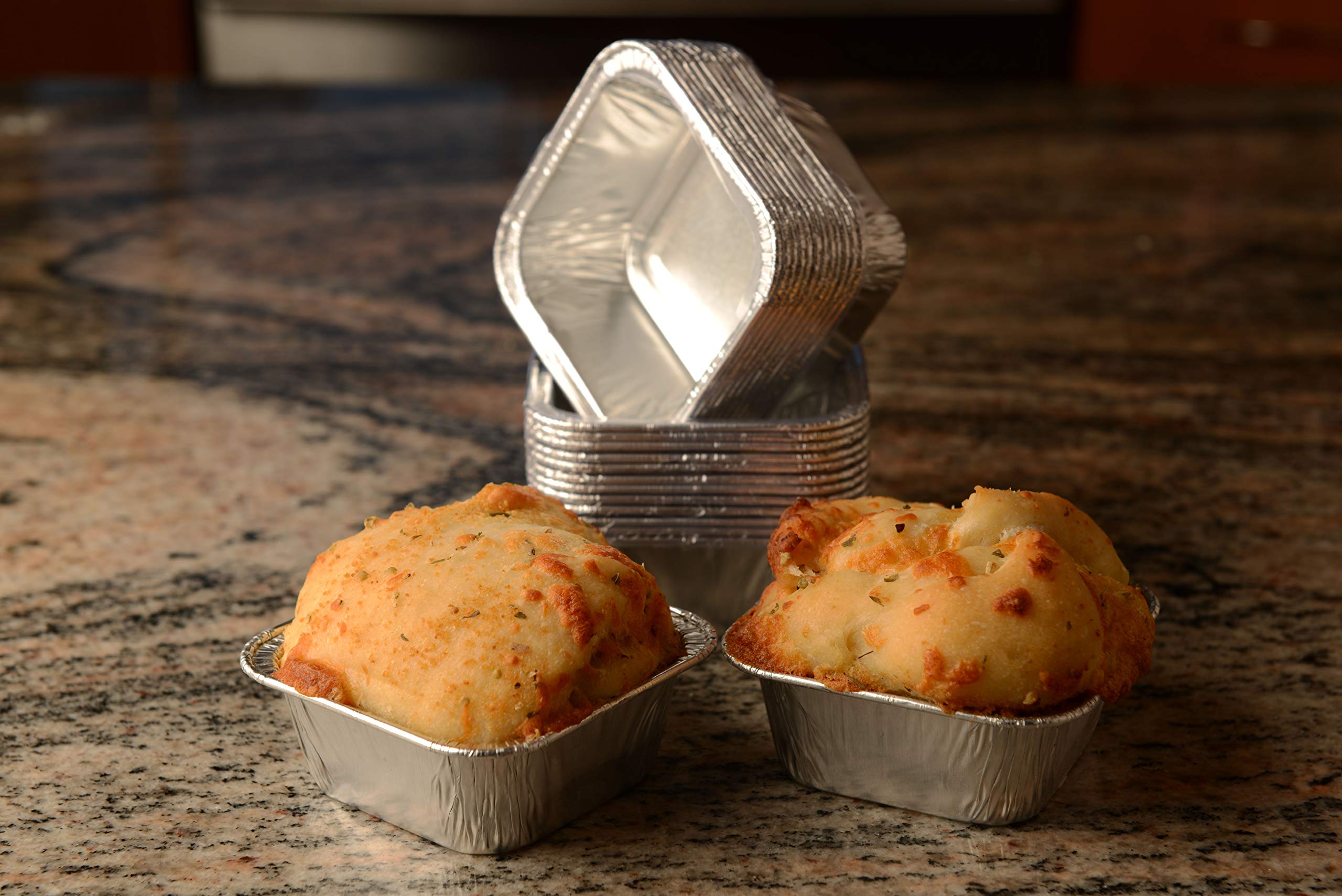 [1152 PACK] 3 Inch Aluminum Square Muffin Pan - Disposable & Reusable Cupcake Baking Pans - Heavy Duty, Durable, Recyclable for Muffins, Cupcakes, Small Pies - Perfect for Home Baking, Parties, Catering & Commercial Use (3x3 Inch)