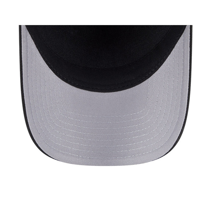 New Era 9Forty M Crown A Frame Los Angeles Dodgers Snapback Hat - Black | Adjustable Baseball Cap for Men & Women | Perfect for Baseball Games, Streetwear Fashion & Casual Outfits
