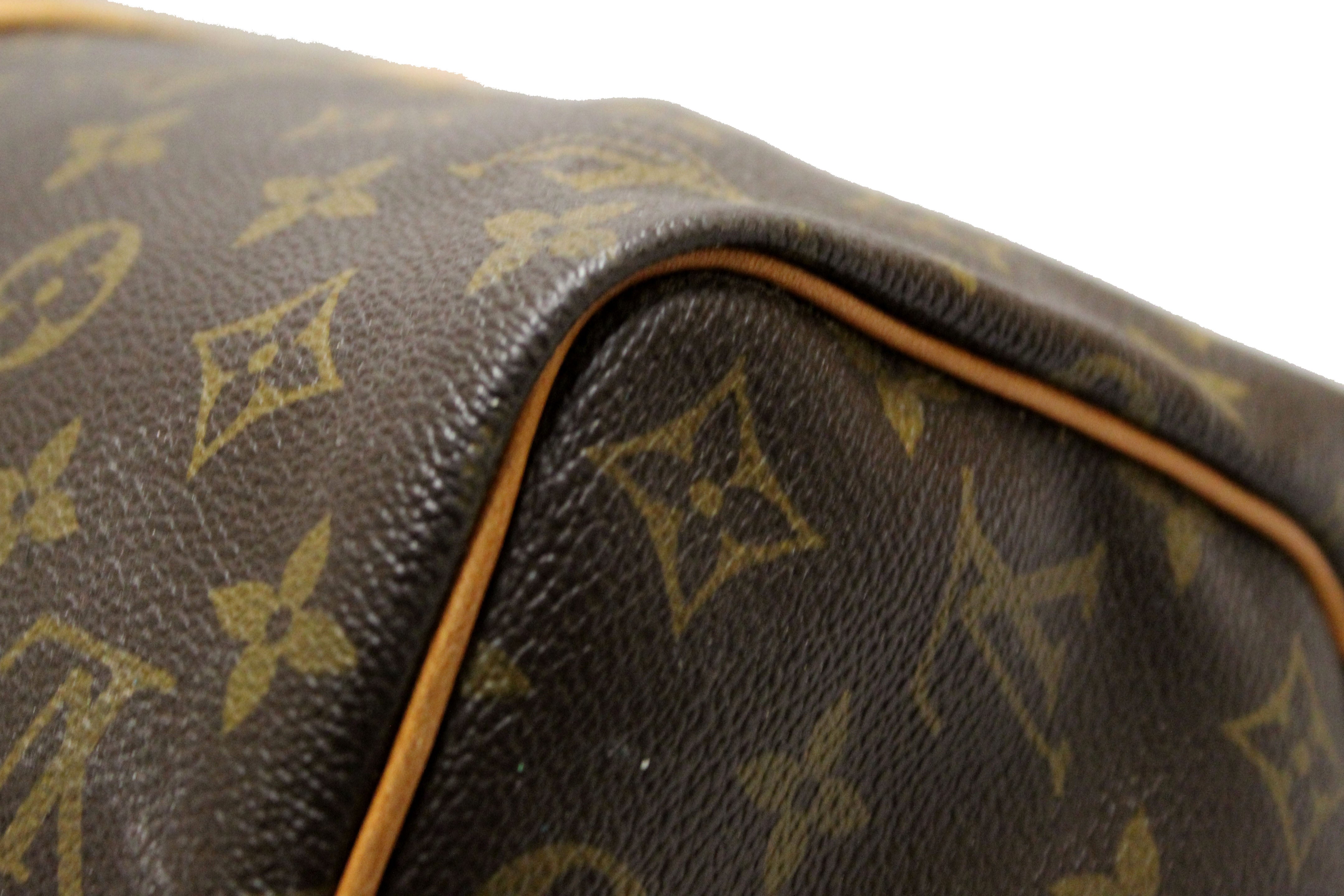 Authentic Louis Vuitton Monogram Keepall Bandouliere 45 Travel Duffle Bag - Luxury Weekend Getaway & Business Travel Carry-On Luggage for Men & Women