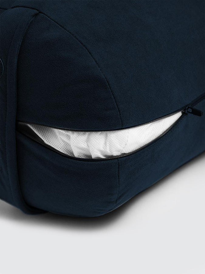 Manduka Enlight Technology Meditation Yoga Bolster Cushion - Premium Support for Yoga, Meditation & Relaxation - Perfect for Home, Studio & Travel Use