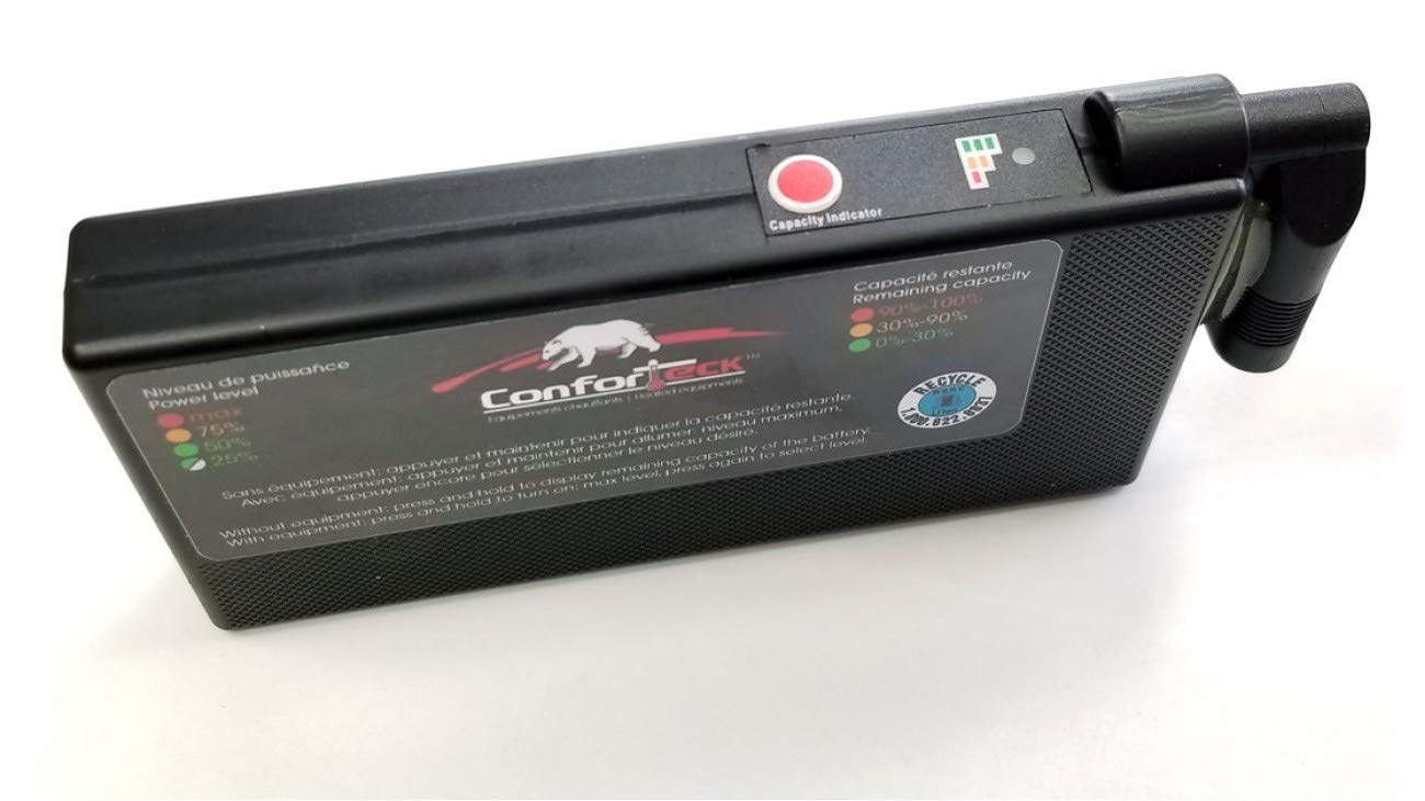 ConforTeck Rechargeable Lithium Battery with Fast Charger - Power Your Devices for Camping, Travel & Emergency Use