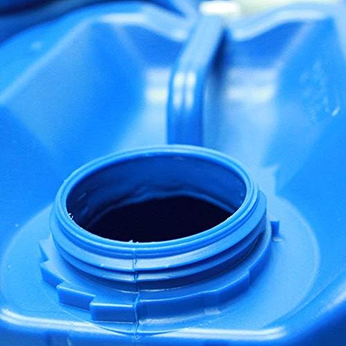 5 Gallon Emergency Water Storage Containers with Lids & Spigot - Stackable Survival Water Tanks (6-Pack, 30 Gallons Total) - Perfect for Emergency Preparedness, Camping, and Outdoor Adventures