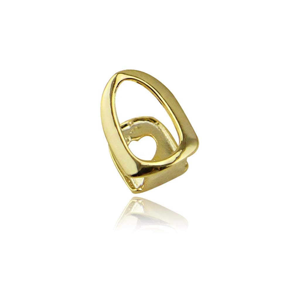 6PC Hollow Out Grillz Teeth Caps - Gold & Silver Hip Hop Grillz for Men & Women - Perfect for Parties, Concerts, and Rap Performances