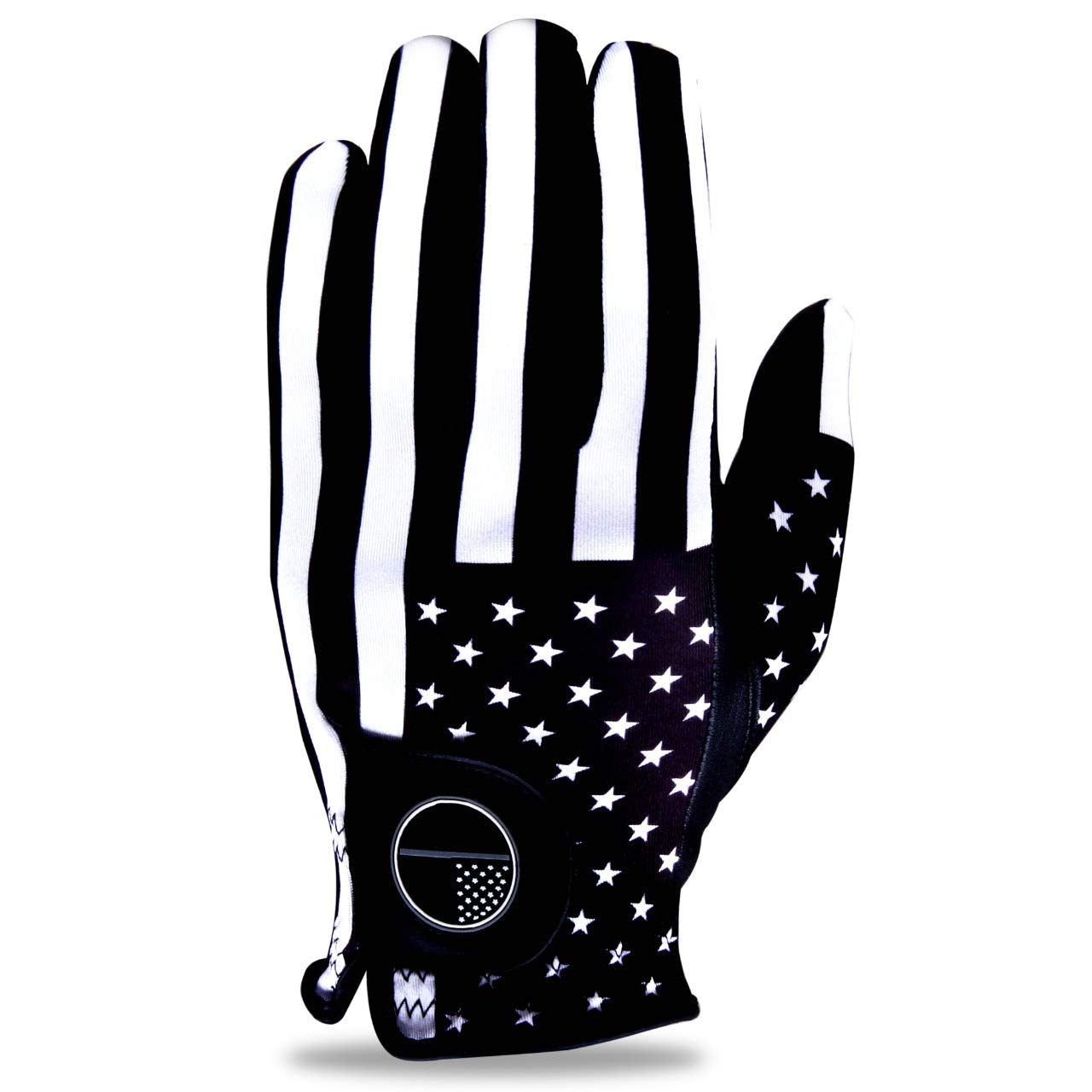 USA Flag Golf Gloves for Men & Women – Left & Right Hand – Premium Grip American Flag Design – Perfect for Golf Training, Driving Range & Tournaments