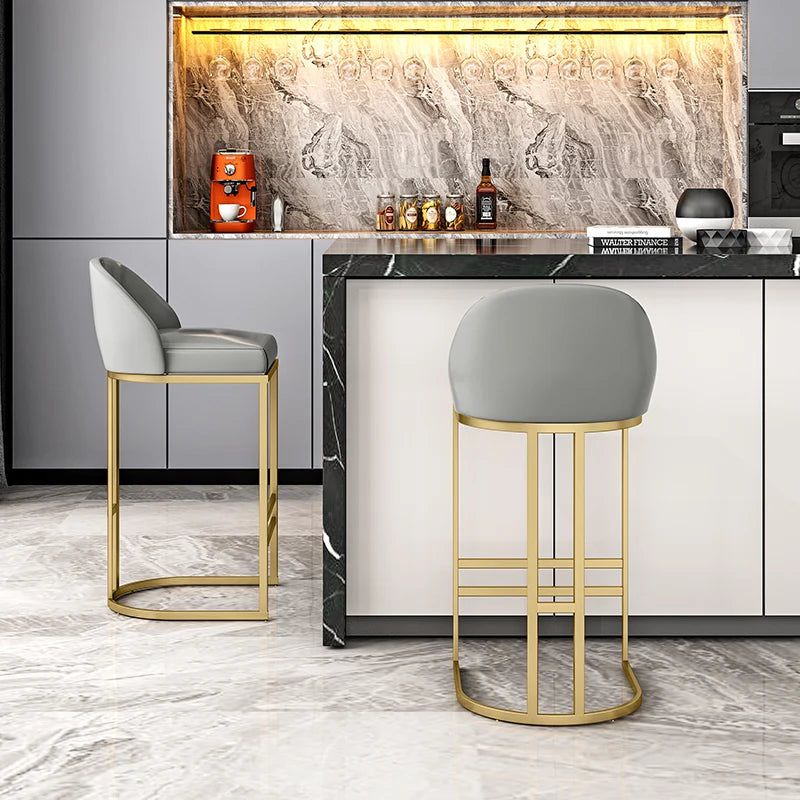 Minimalist Accent Bar Stools for Kitchen Counter - Modern & Stylish Dining Stools for Breakfast Nook, Bar, or Kitchen Island