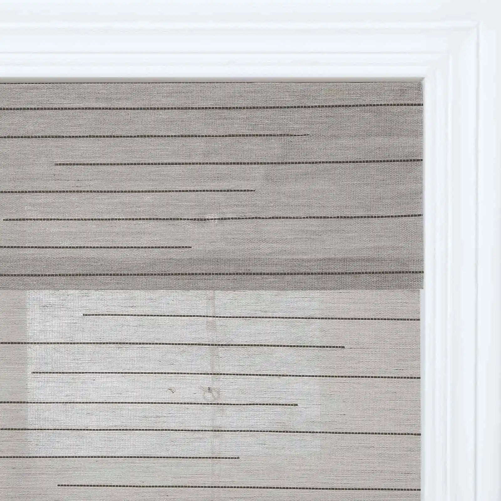 Rae Natural Ramie Woven Window Shade - Eco-Friendly & Durable for Home & Office Decor | Perfect for Living Room, Bedroom, and Sunroom