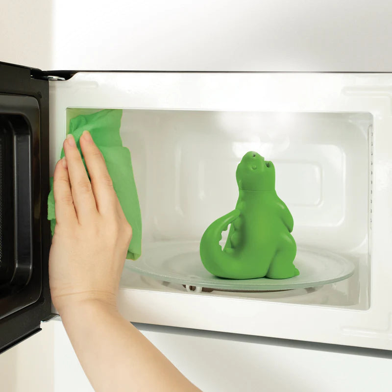 Fred Dragon's Breath Microwave Cleaner - Powerful Steam Cleaning for Tough Grease & Stains | Quick & Easy Microwave Oven Deep Cleaner | Perfect for Kitchens, Dorms & Offices