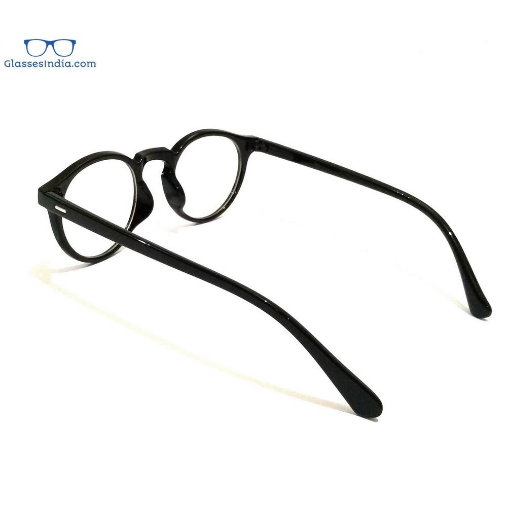 Blue Light Blocking Glasses for Computer & Screen Use - Anti Blue Ray Eyewear with Round Frame for Men & Women - Reduce Eye Strain for Work, Gaming & Nighttime Screen Viewing