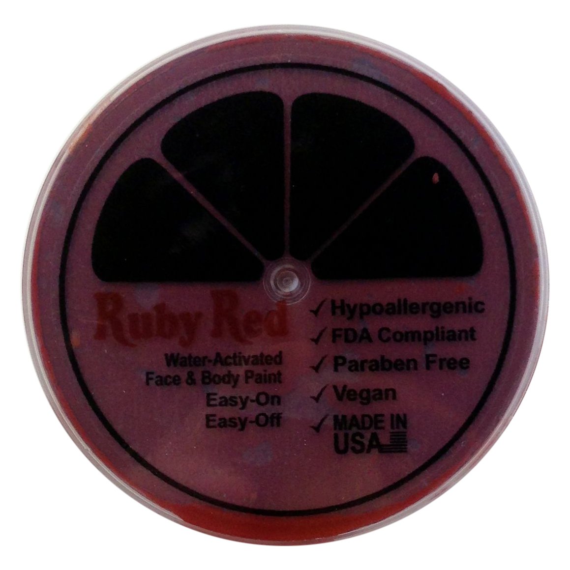 Ruby Red Face Paint - 75ML Water-Based, Non-Toxic, Vibrant Color for Halloween, Cosplay & Body Art - Perfect for Costume Parties & Theatrical Makeup