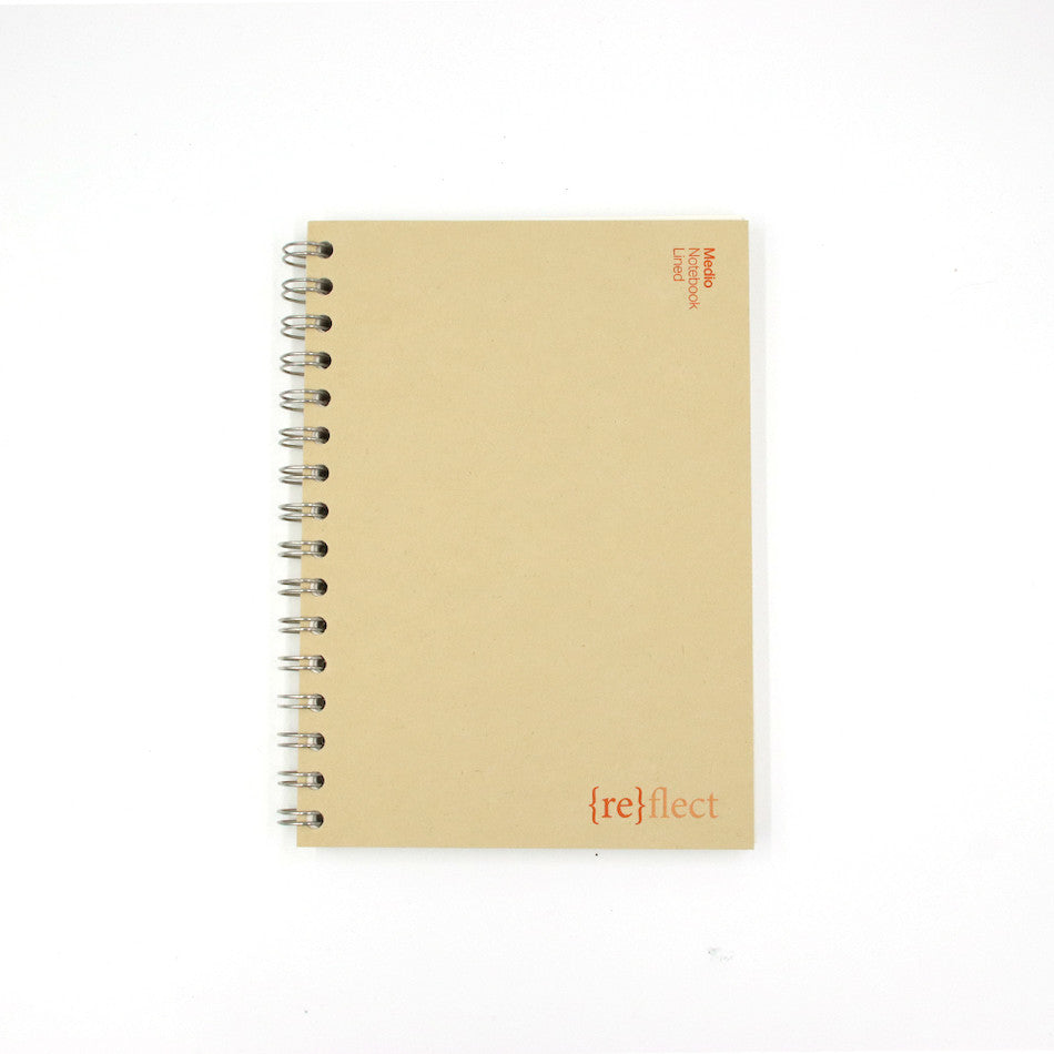 Coffeenotes Medio Wiro Notebook Kraft - Spiral Bound Journal for Coffee Lovers, Perfect for Brewing Notes, Recipes & Daily Planning - Ideal for Baristas, Coffee Shops & Home Brewing Enthusiasts
