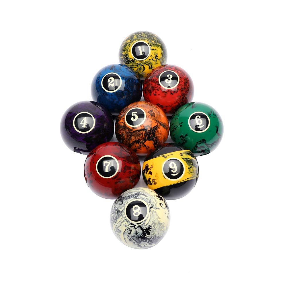 Premium 16-Piece Professional Pool Ball Set - Regulation Size & Weight for Billiards, Snooker, and Pool Tables - Perfect for Home Game Rooms, Bars, and Professional Tournaments