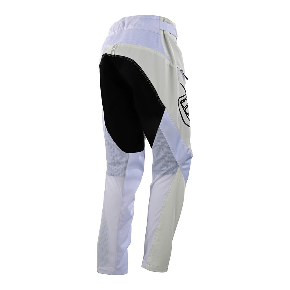 Youth Sprint Running Pants - Solid White - Lightweight & Breathable for Track, Training & Workouts