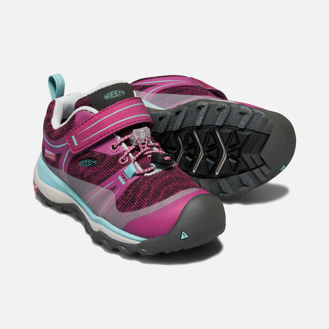 Keen Boysenberry/Red Violet Terradora Low Hiking Shoes for Men - Lightweight Waterproof Trail Shoes for Outdoor Hiking, Camping & Adventure Travel