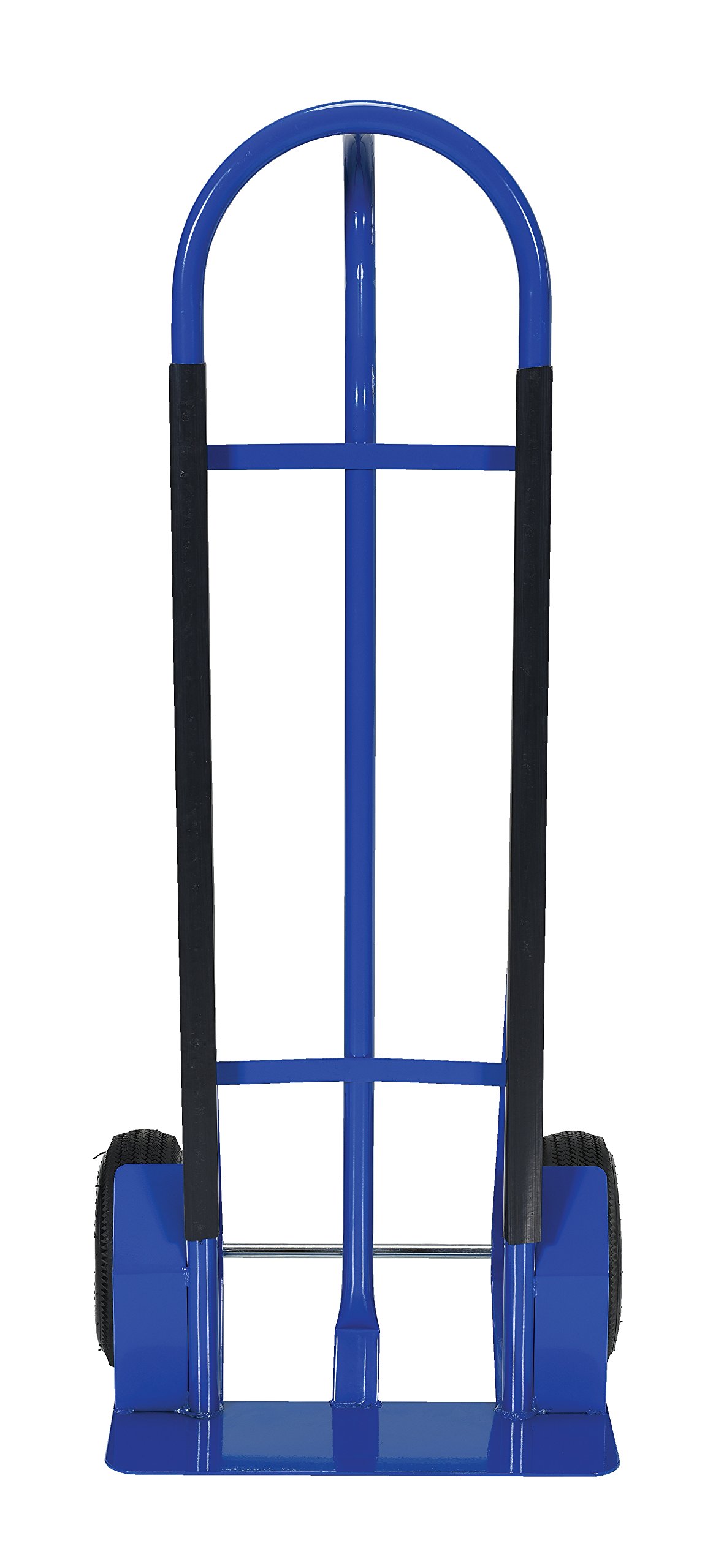 Vestil Wire-D-SHD-PN 600 lb Capacity Steel Hand Truck with Pneumatic Wheels - Heavy Duty Utility Cart for Moving Boxes, Appliances, and Industrial Materials (Blue)