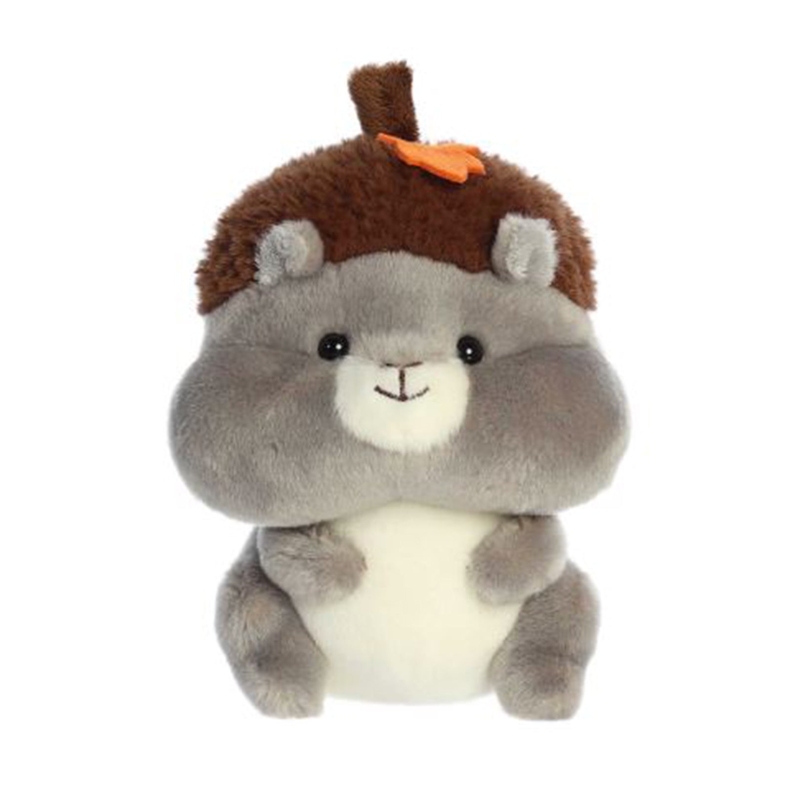 Aurora Life In A Nutshell 8 Inch Plush Squirrel Stuffed Animal - Perfect for Kids' Bedroom Decor, Nursery Gifts, and Cute Collectibles