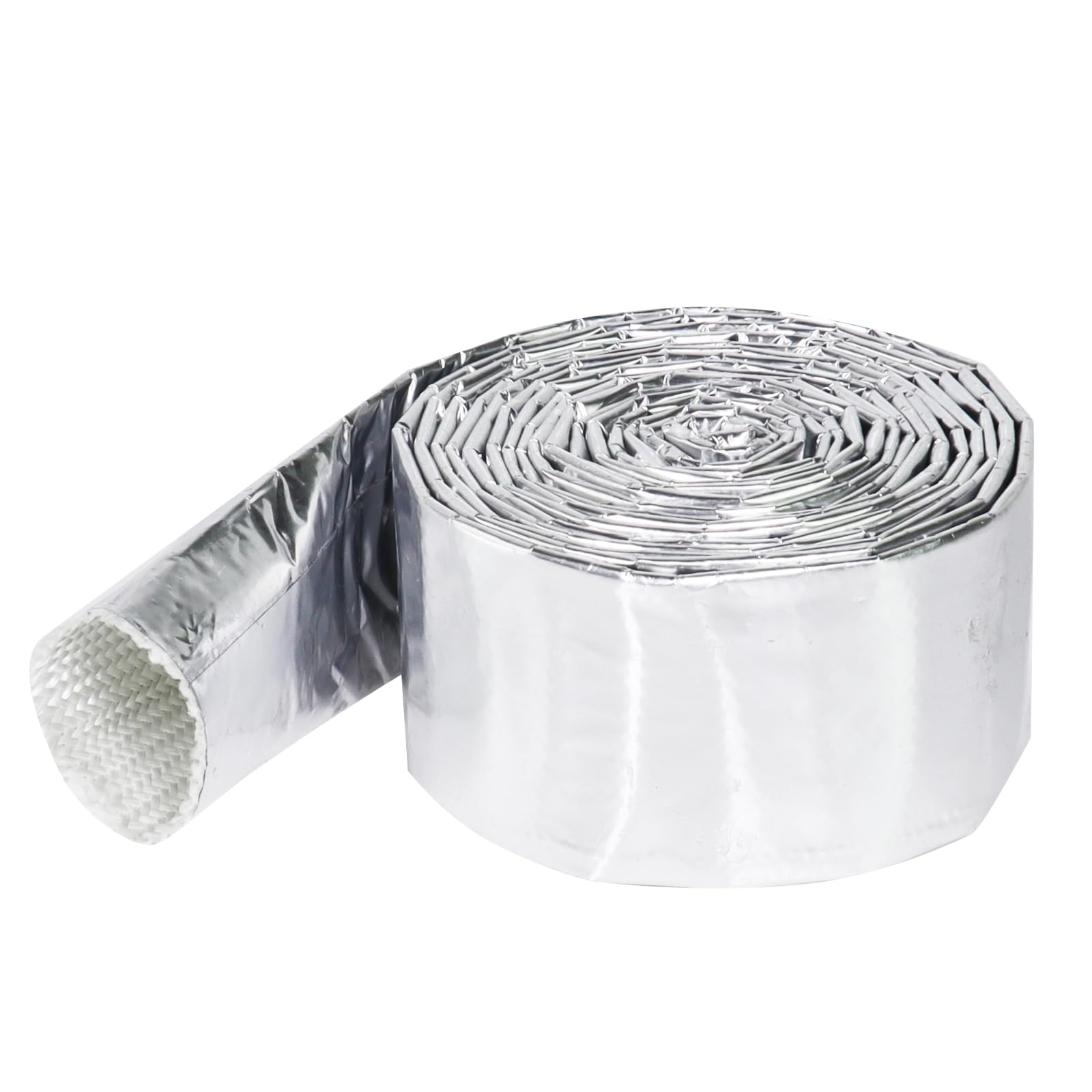 High-Temperature Car Aluminized Sleeving Heat Shield Roll - 1/2
