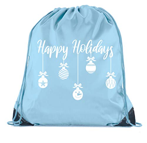 Happy Holidays-Baby Blue