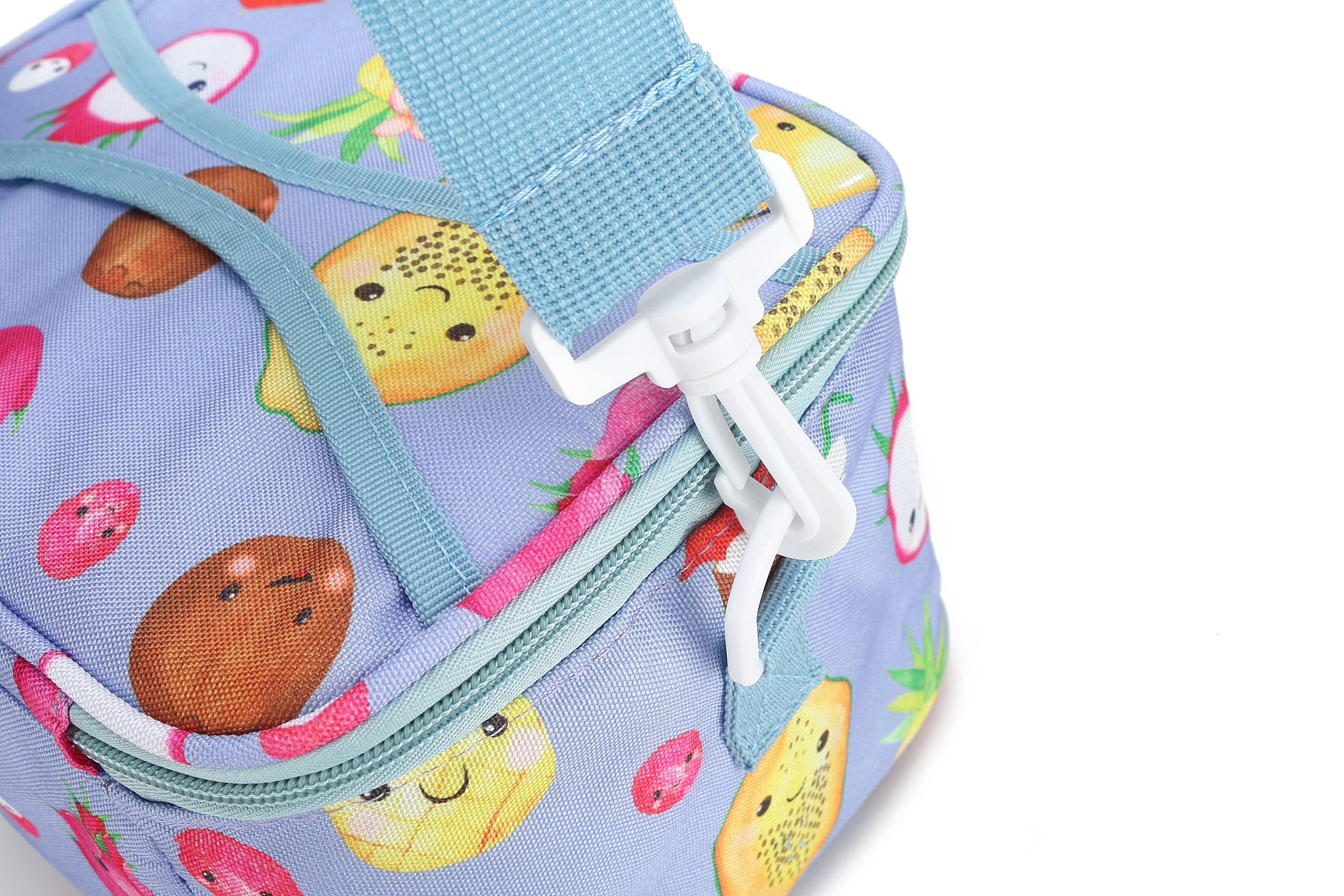 Hawaiian Fruits Lavender Small Cooler Tote Bag - Perfect for Beach Picnics, Pool Parties & Outdoor Adventures