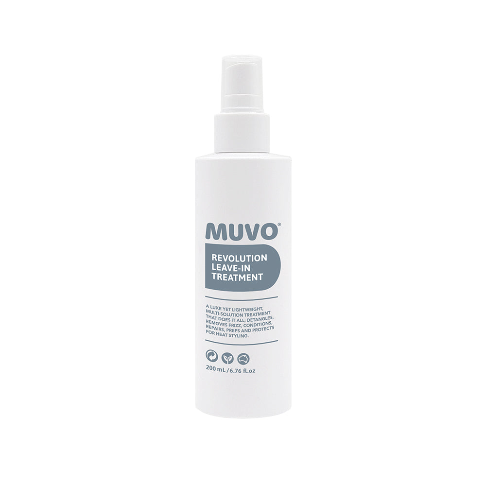 Muvo Revolution Leave In Conditioner for Damaged Hair - Repairing & Hydrating Hair Treatment for Dry, Frizzy Hair - Perfect for Daily Use at Home & Salon