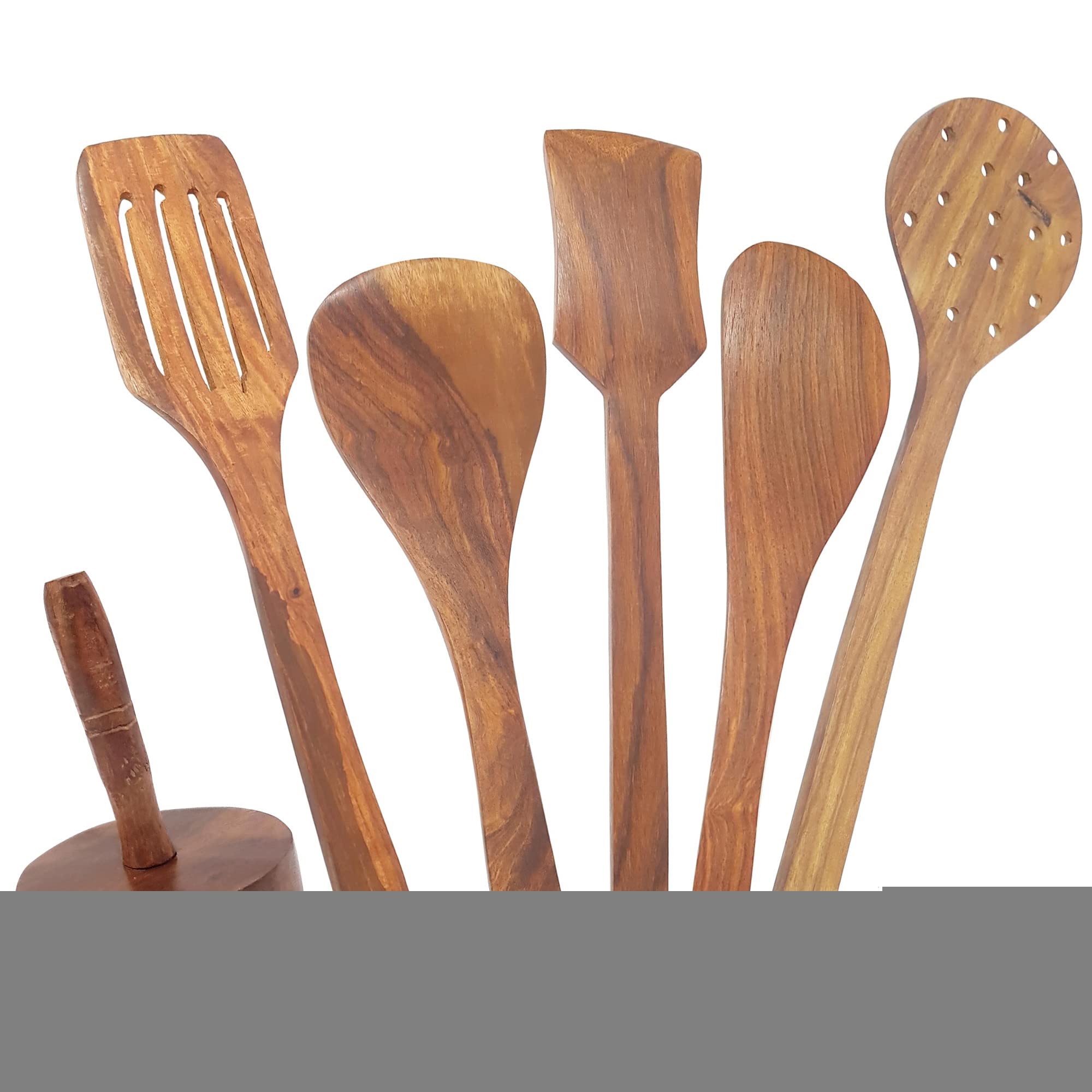 Premium 6-Piece Wooden Tool Set for Woodworking & DIY Projects - Handcrafted by Desi Karigar - Perfect for Carving, Crafting & Home Improvement
