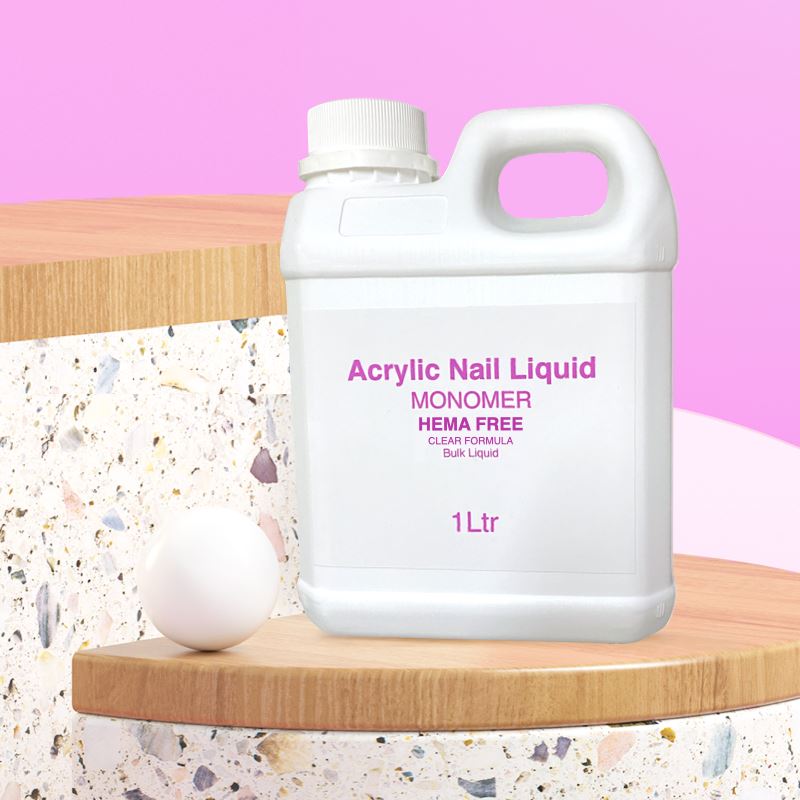 Professional Acrylic Nail Liquid Monomer for Nail Art - High Quality Bulk Wholesale for Salons & DIY Manicure at Home | Perfect for Nail Extensions, French Tips & Acrylic Overlays