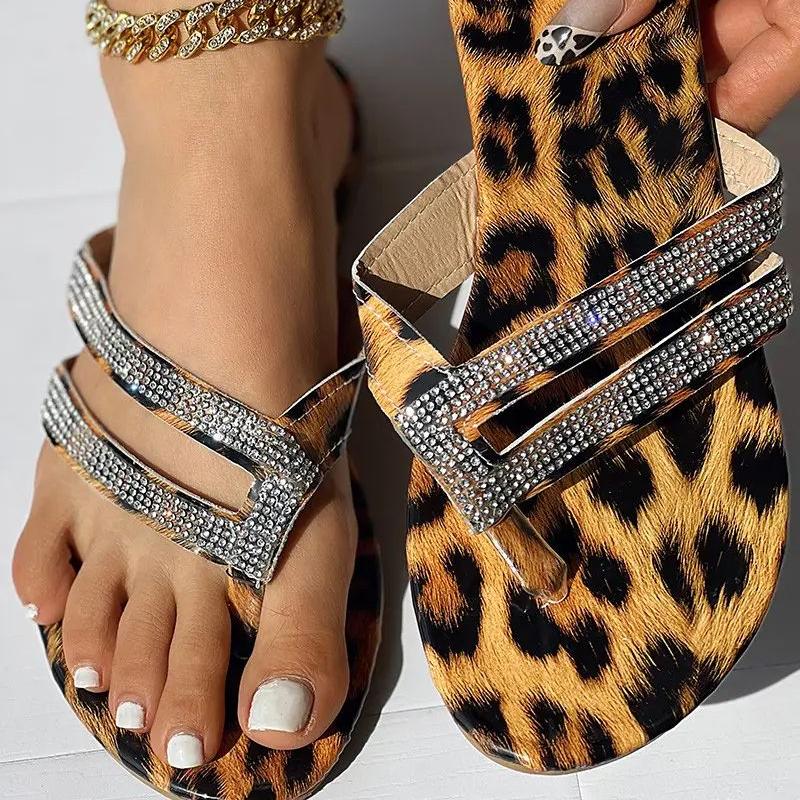 Sparkling Rhinestone Flip Flops for Women - Stylish Summer Sandals with Crystal Embellishments | Perfect for Beach, Pool Parties & Casual Outings