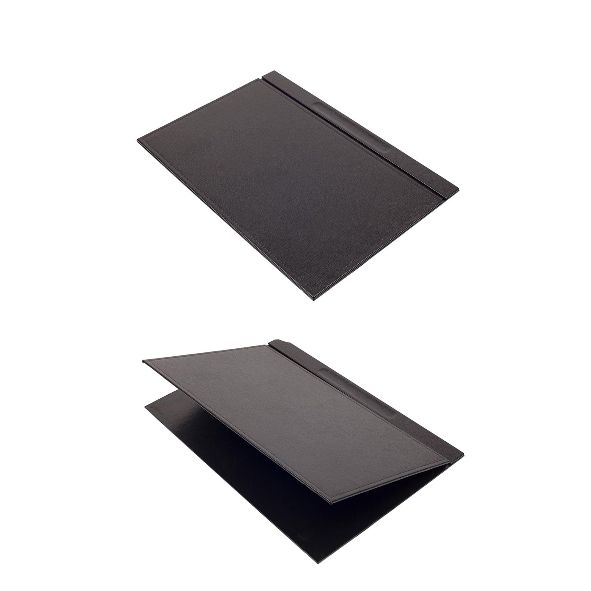 Premium MOOG Leather Desk Pad with Cover - Waterproof Office Desk Mat for Writing, Typing & Mouse Use - Perfect for Home & Office Workspaces