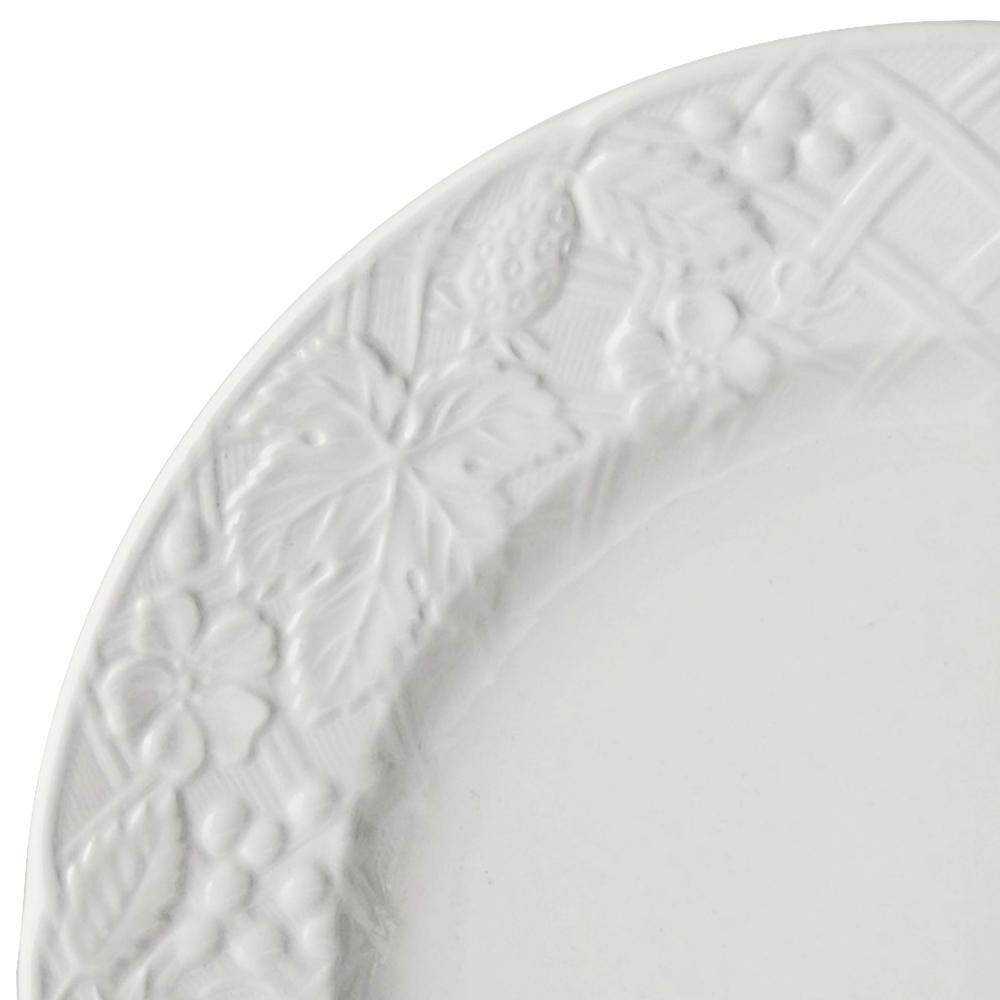 English Countryside® 40-Piece Dinnerware Set for 8 - Porcelain Plates, Bowls & Mugs - Elegant Farmhouse Tableware for Family Dinners, Holiday Entertaining & Restaurant-Style Dining