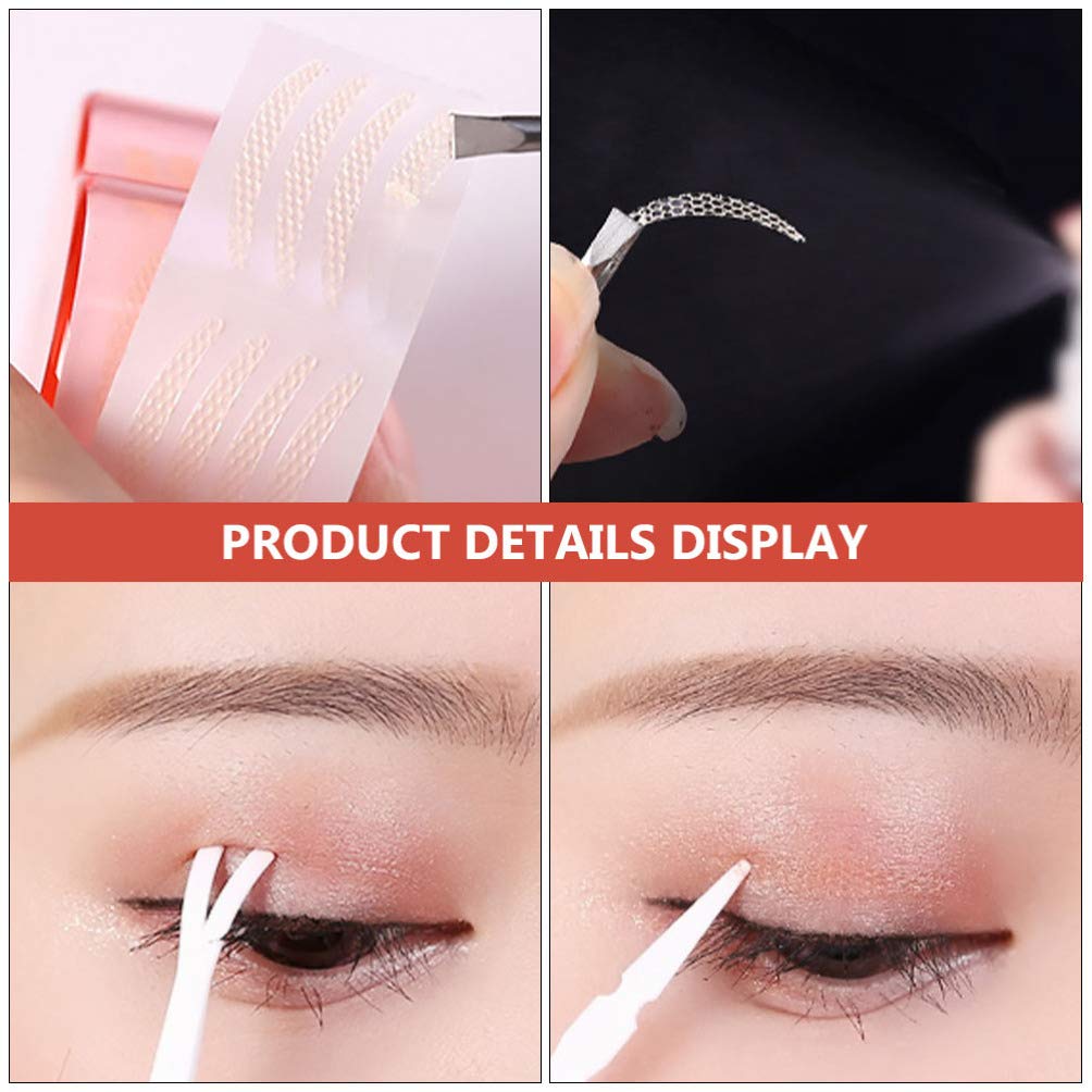 2 Pack Invisible Eyelid Tape Strips - Double Eyelid Stickers for Hooded & Droopy Eyes | Natural Eye Lift Tape with Strong Adhesive | Perfect for Asian Monolid Makeup & Everyday Eye Enhancement