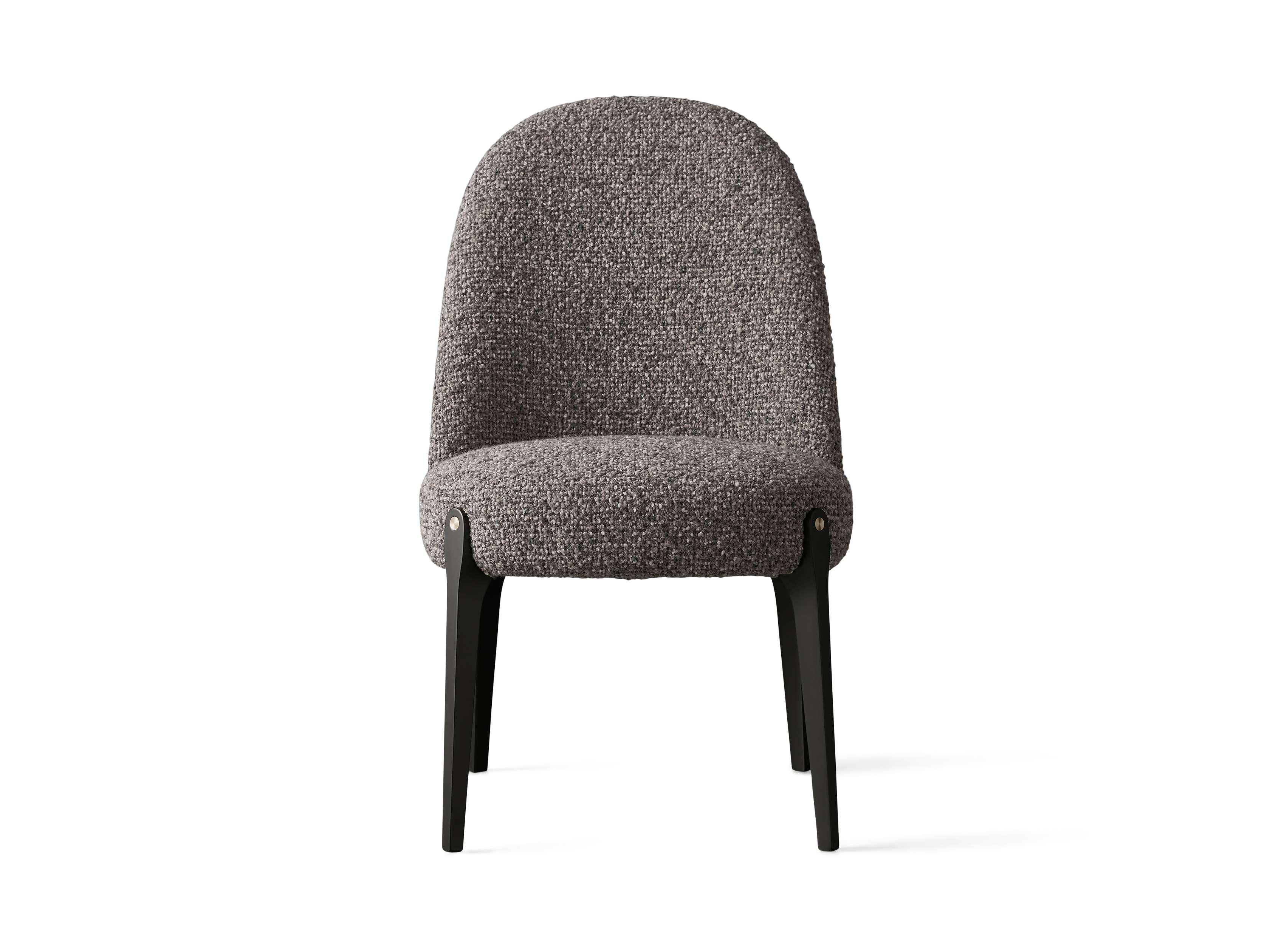 Modern Button Tufted Dining Chairs Set of 2 - Upholstered Fabric Kitchen Chairs with Wooden Legs for Dining Room, Kitchen, Breakfast Nook & Home Decor