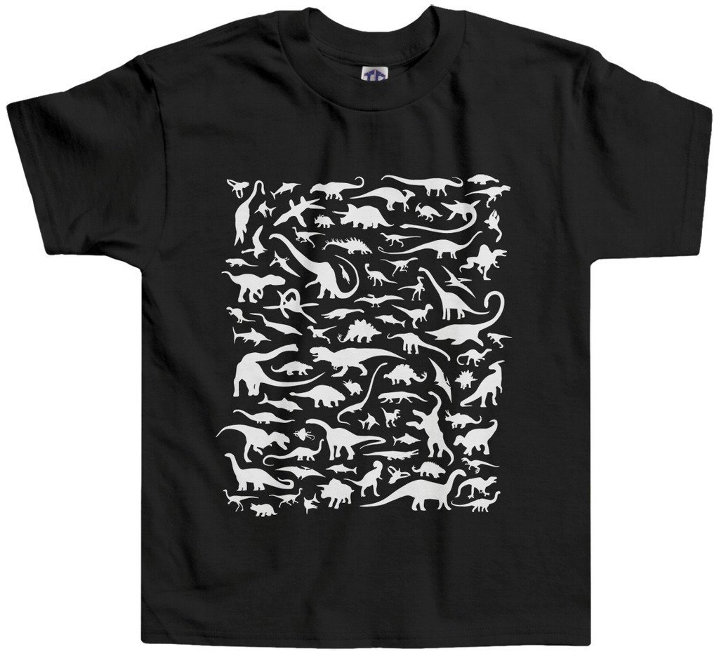 Threadrock Little Boys' Dinosaur Toddler T-Shirt - Cute Dino Graphic Tee for Toddlers & Kids - Soft Cotton Short Sleeve Shirt - Perfect for Playdates, Daycare & Everyday Wear