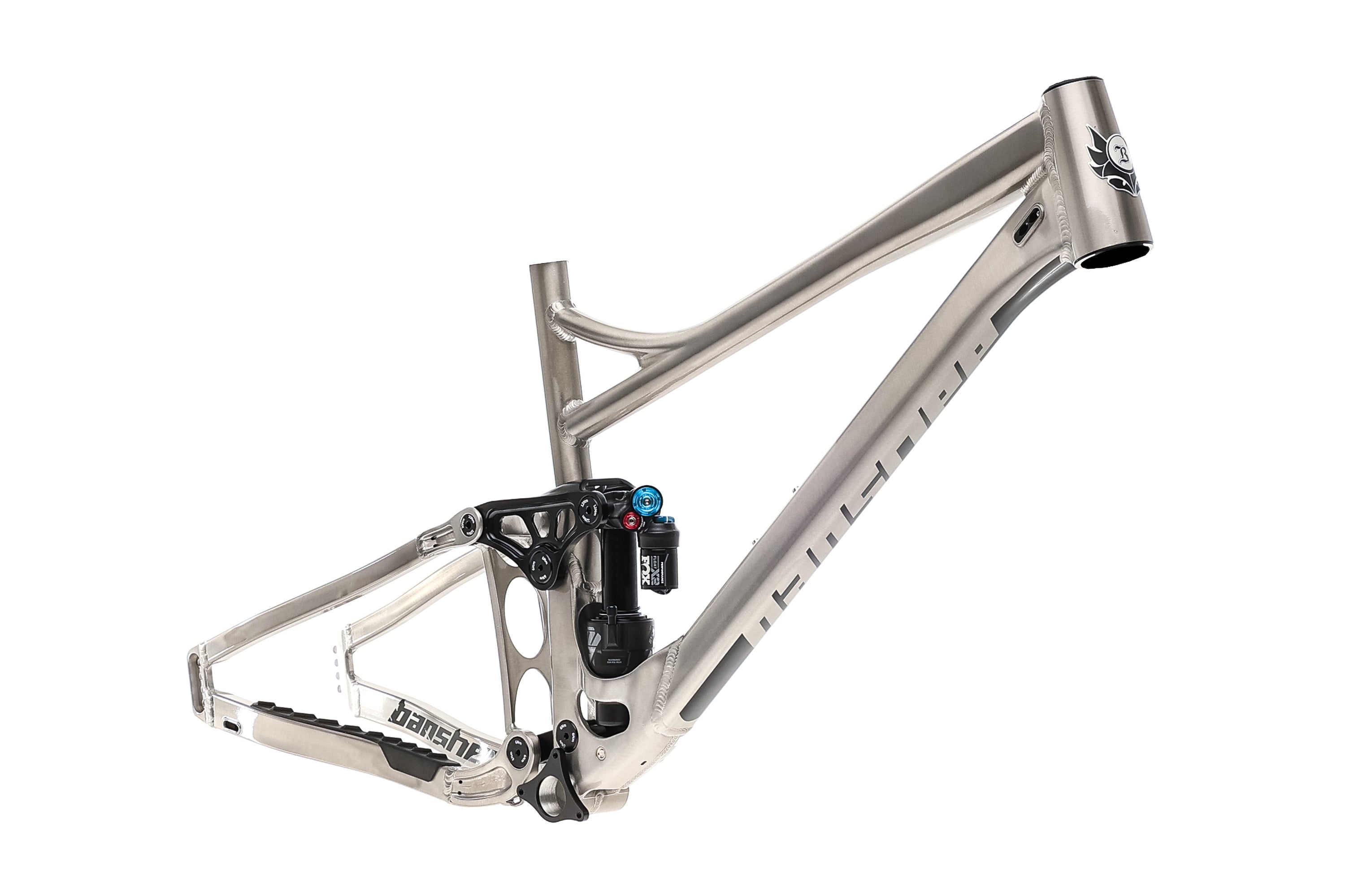 Banshee Titan V3.2 Mountain Bike Frameset - Tint Raw with Charcoal Decals | Lightweight & Durable MTB Frame for Trail & Enduro Riding