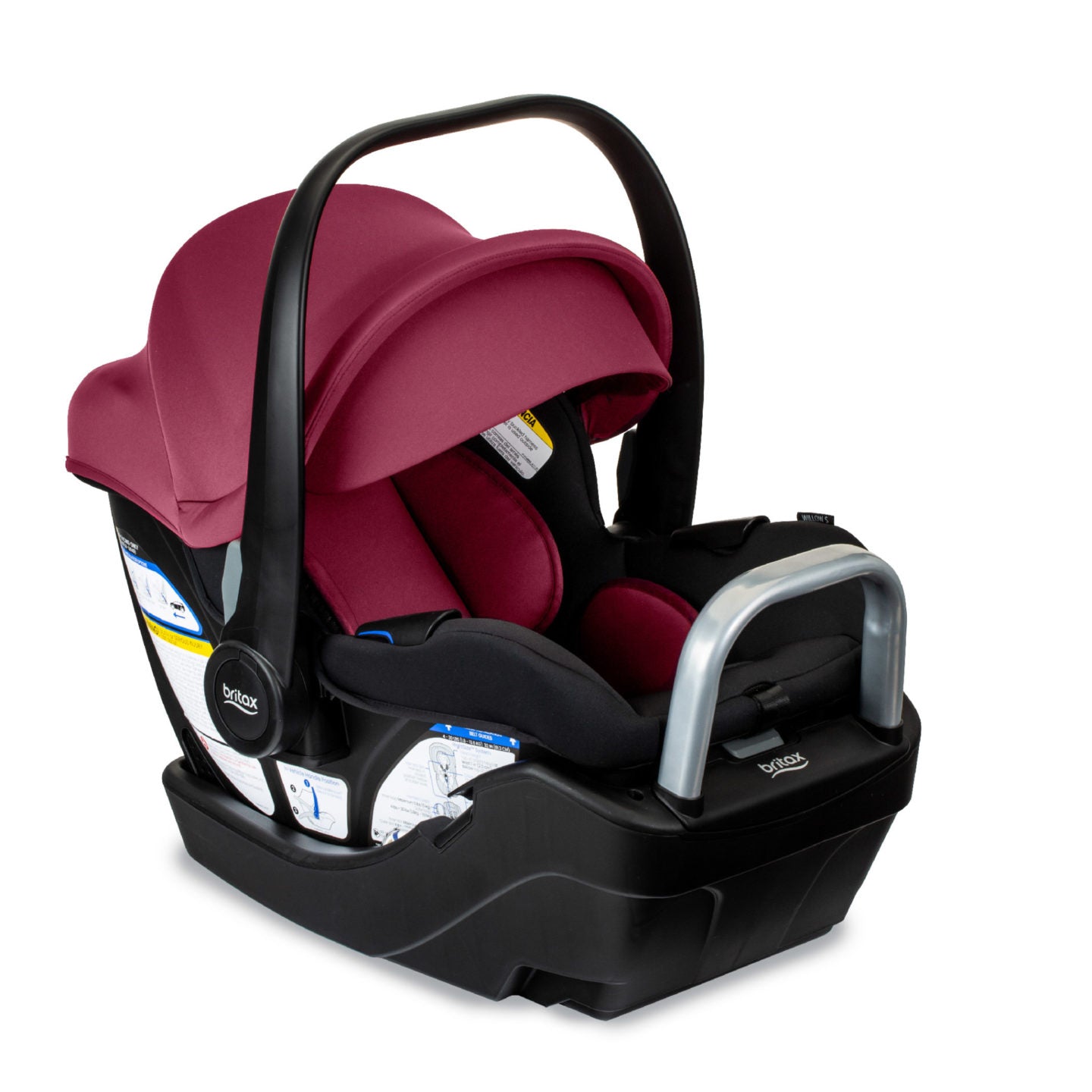 Britax Willow S Infant Car Seat – Lightweight & Safe Baby Car Seat for Newborns to 35 lbs | Easy Installation & Comfortable for Travel, Shopping & Daily Commute