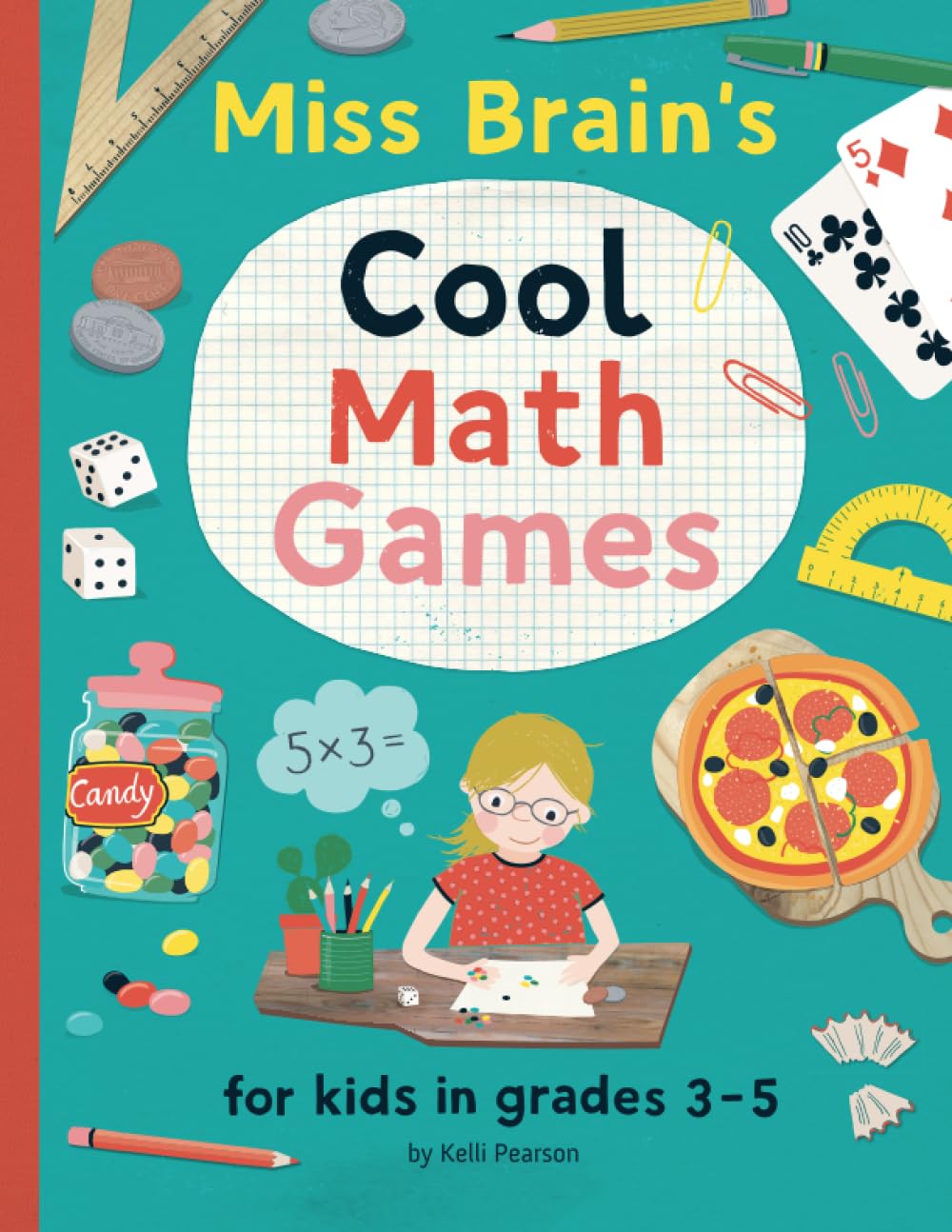 Miss Brain's Cool Math Games for Kids Ages 8-10 | Fun Educational Math Activities for 3rd-5th Grade | Classroom & Homeschool Learning Games