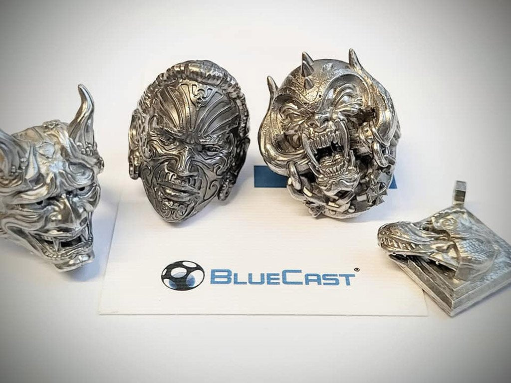 Bluecast CR3A Castable Wax Resin - 500g for Jewelry Making, Dental Applications & 3D Printing | High-Quality Investment Casting Material