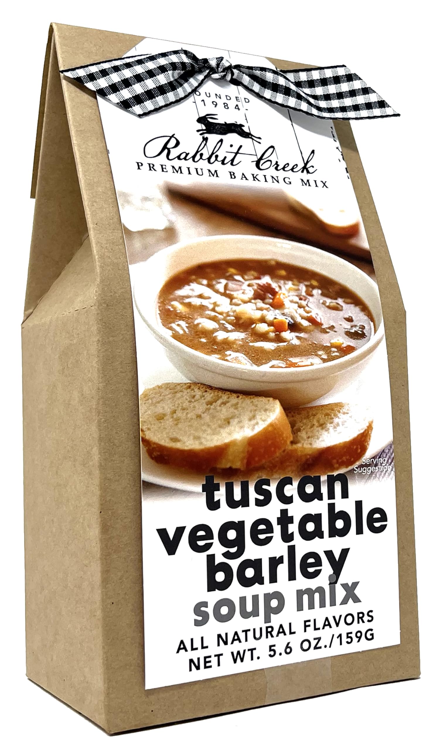 Rabbit Creek Hearty Tuscan Barley Soup Mix with Chicken Base - Easy Homemade Soup for Quick Meals, Family Dinners & Cozy Winter Nights