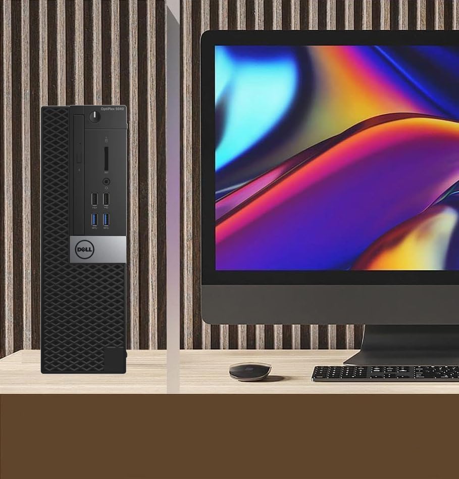 Dell OptiPlex 5040 SFF Desktop Computer Bundle with 23.8