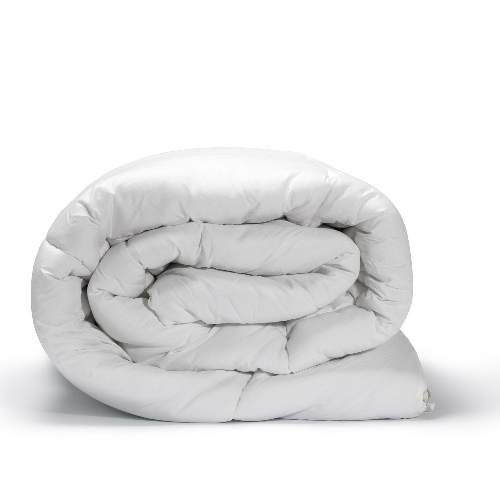 Casa Decor Silk Touch Quilt 360GSM All-Season Antibacterial Hypoallergenic Single Bed Quilt - White | Luxury Soft Bedding for Master Bedroom, Guest Room & Dorm Comfort