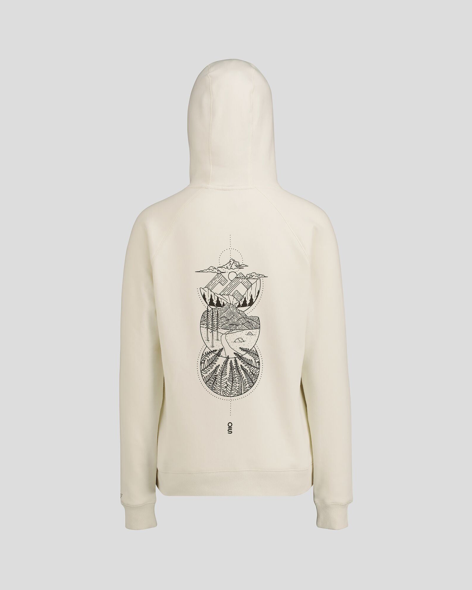 O.Smither Women's BB Hoodie - Soft & Cozy Natural Pullover for Casual Wear, Lounge & Outdoor Activities