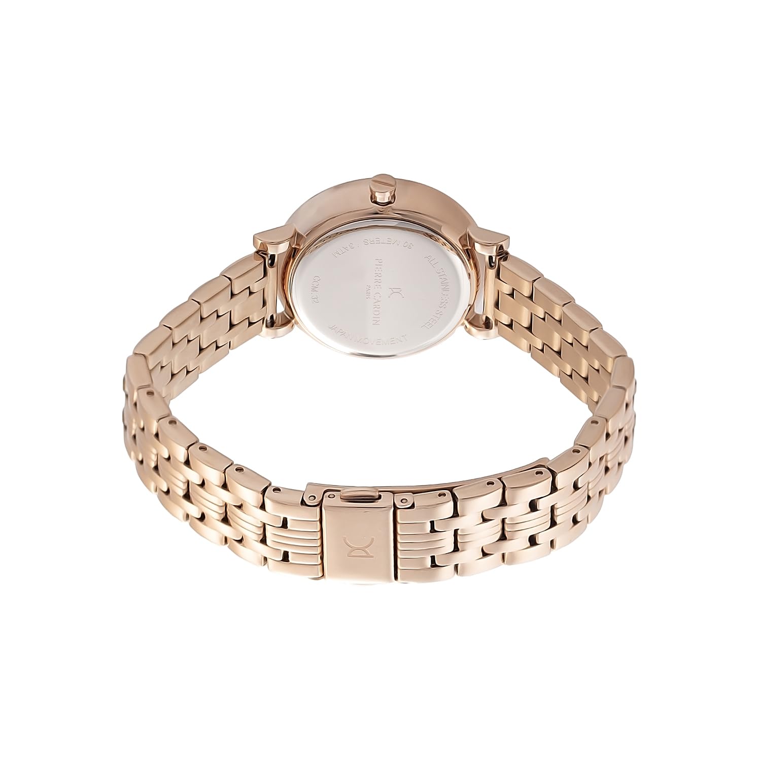Pierre Cardin Women's Analog Watch with Pale Pink Dial - CCM.0544 | Elegant Fashion Accessory for Casual Wear, Office & Special Occasions