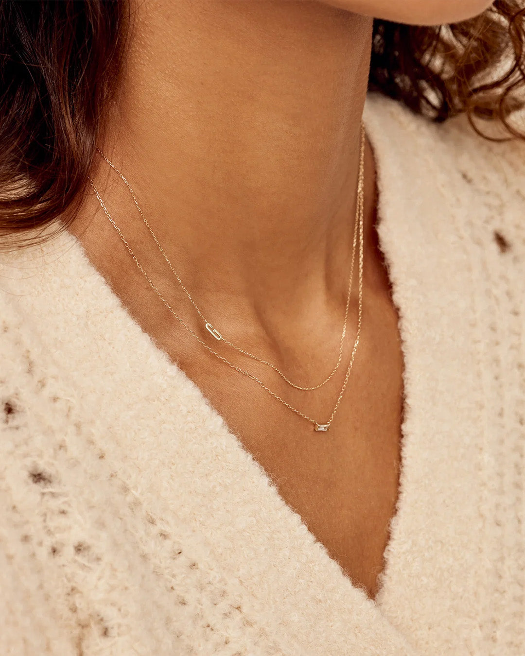 14K Gold Alphabet Necklace - Personalized Initial Pendant Jewelry for Women - Perfect for Gifts, Birthdays & Everyday Elegance
