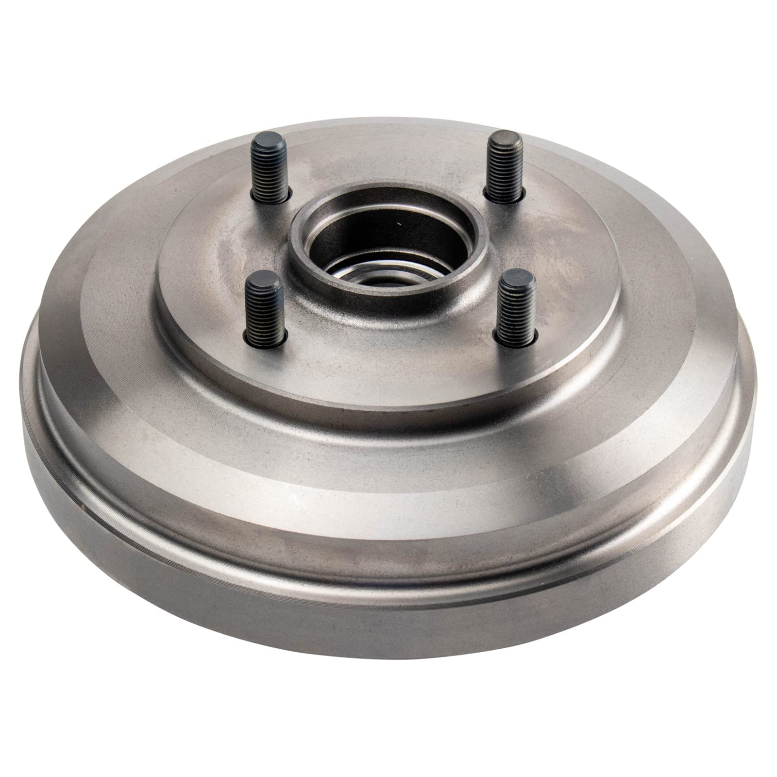 TRQ Rear Brake Drum Pair Set for 2009-2011 Ford Focus - Durable Replacement Brake Drums for Smooth Stopping Power - Perfect for City Driving and Highway Commutes