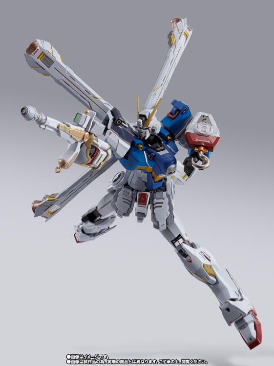 Bandai Metal Build Crossbone Gundam X1 Patchwork Exclusive Action Figure - High-Quality Collectible Model Kit for Gundam Fans | Perfect for Display, Anime Collections & Gift Giving