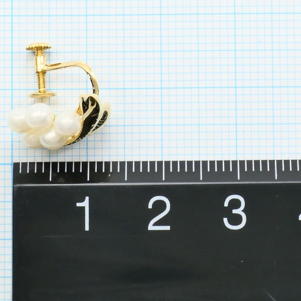 18K Yellow Gold Pearl Earrings for Women - Elegant & Timeless Jewelry Gift for Weddings, Parties & Special Occasions