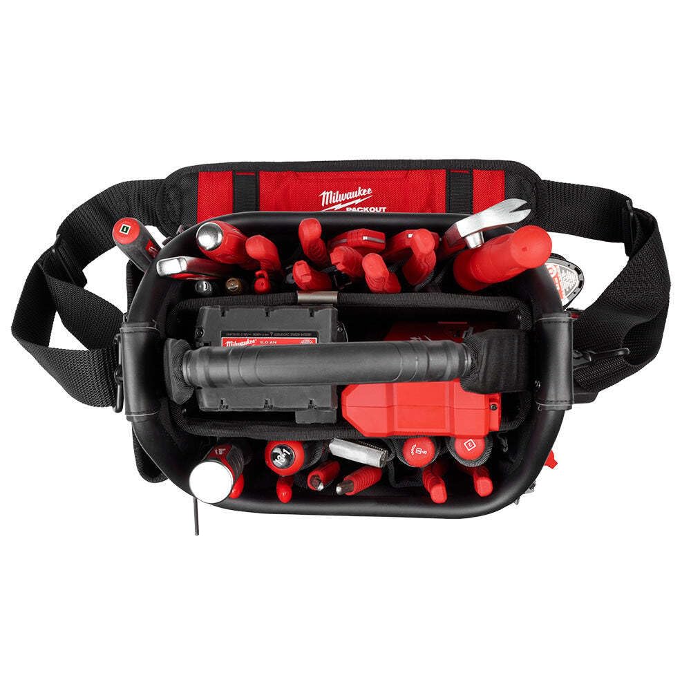 Milwaukee 48-22-8311 PACKOUT 10-Inch Structured Tote - Durable Tool Storage Organizer for Construction, DIY Projects & Job Site Organization